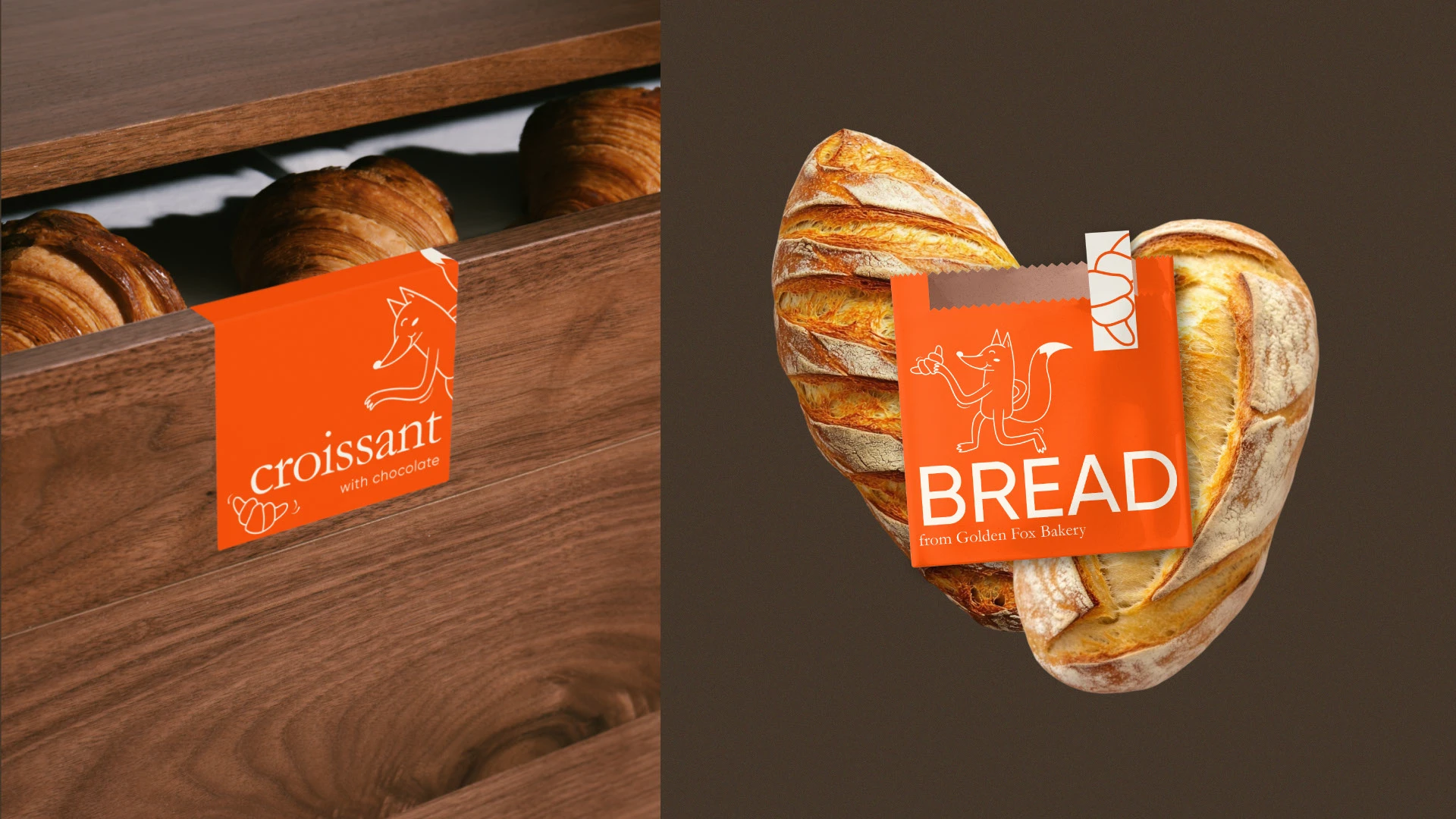 golden fox bakery logo & identity 1750322501593