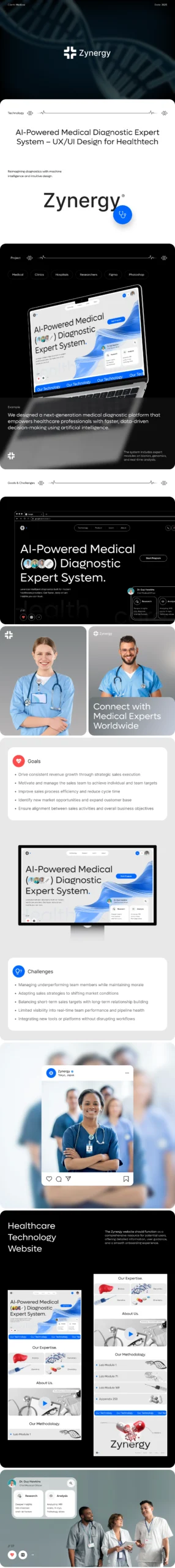 zynergy healthcare technology landing page website 1750629406636